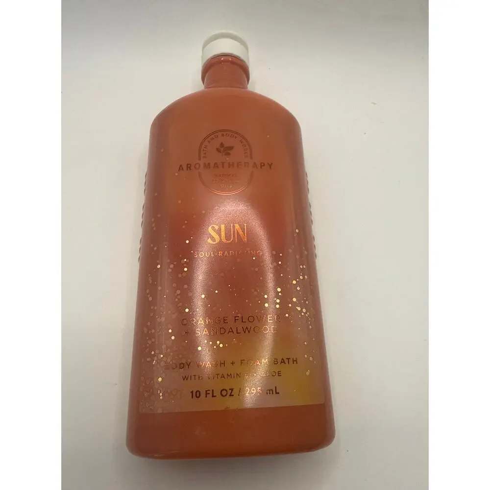 NEW Bath & Body Works Sun Soul Radiating Body Wash Foam Bath Aromatherapy